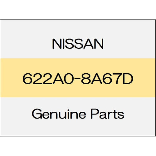 [NEW] JDM NISSAN NOTE E12 Bumper bracket cover body color code (EBB) 622A0-8A67D GENUINE OEM