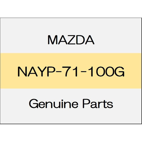 [NEW] JDM MAZDA ROADSTER ND Rear pillar panel (L) software with top stud NAYP-71-100G GENUINE OEM