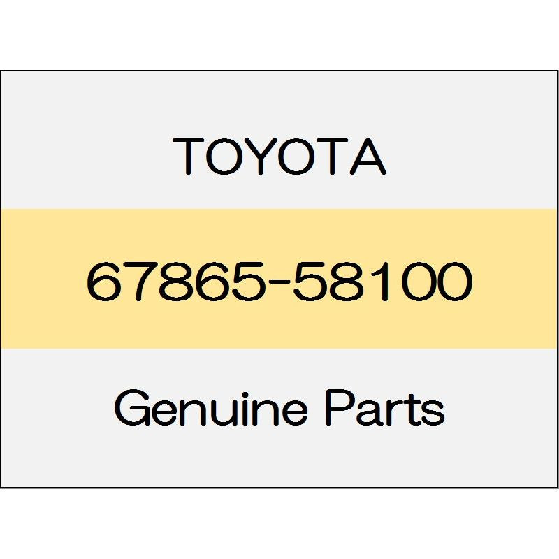 [NEW] JDM TOYOTA ALPHARD H3# Front door weather strip No.3 (R) 67865-58100 GENUINE OEM