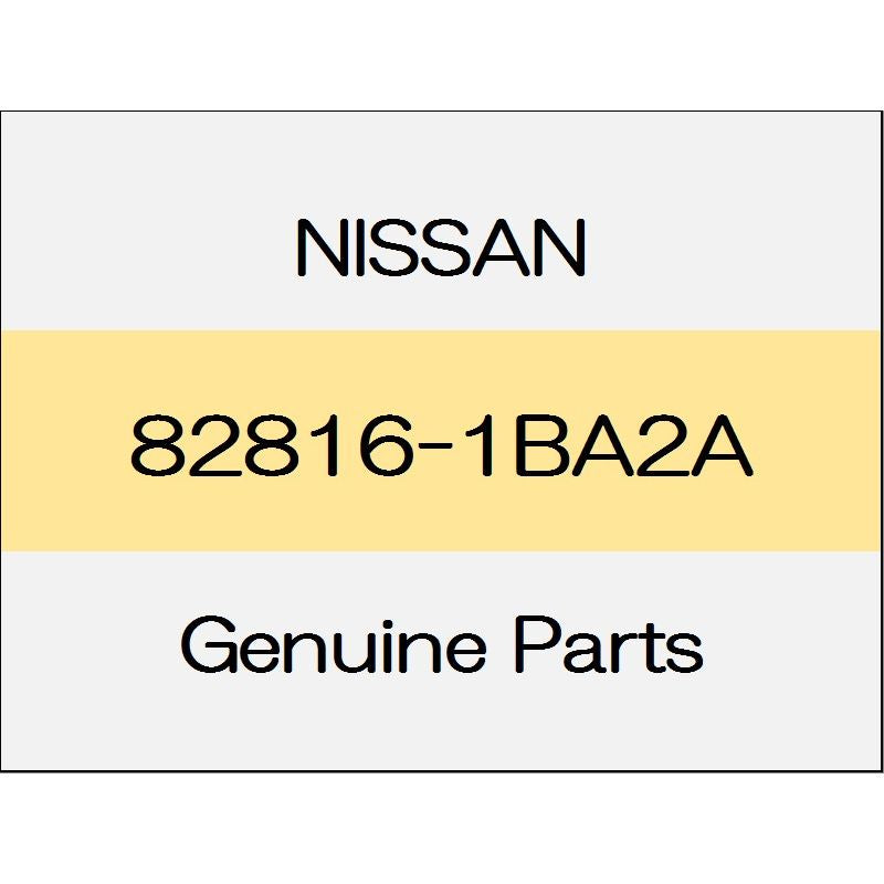 [NEW] JDM NISSAN SKYLINE CROSSOVER J50 Rear door sash Front tape (R) 82816-1BA2A GENUINE OEM