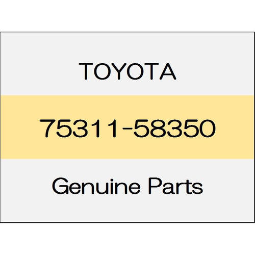 [NEW] JDM TOYOTA ALPHARD H3# The radiator grille emblem 1801 to Alphard 75311-58350 GENUINE OEM