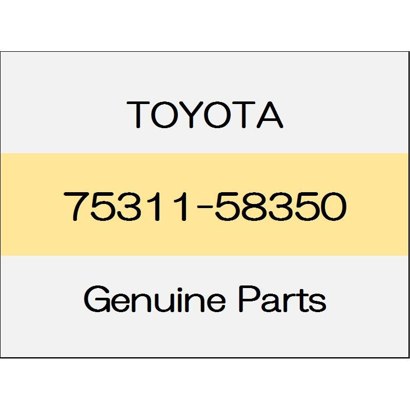 [NEW] JDM TOYOTA ALPHARD H3# The radiator grille emblem 1801 to Alphard 75311-58350 GENUINE OEM