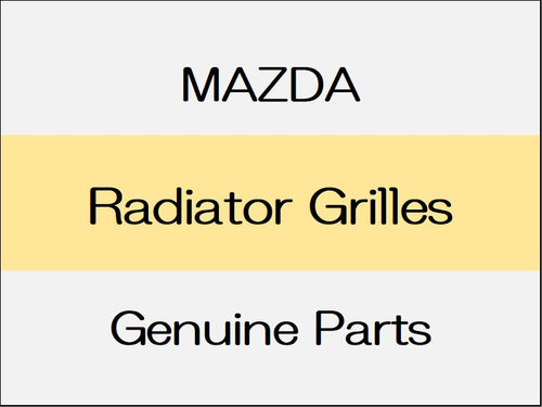 [NEW] JDM MAZDA DEMIO DJ Radiator Grilles / with Radar Cruise Control
