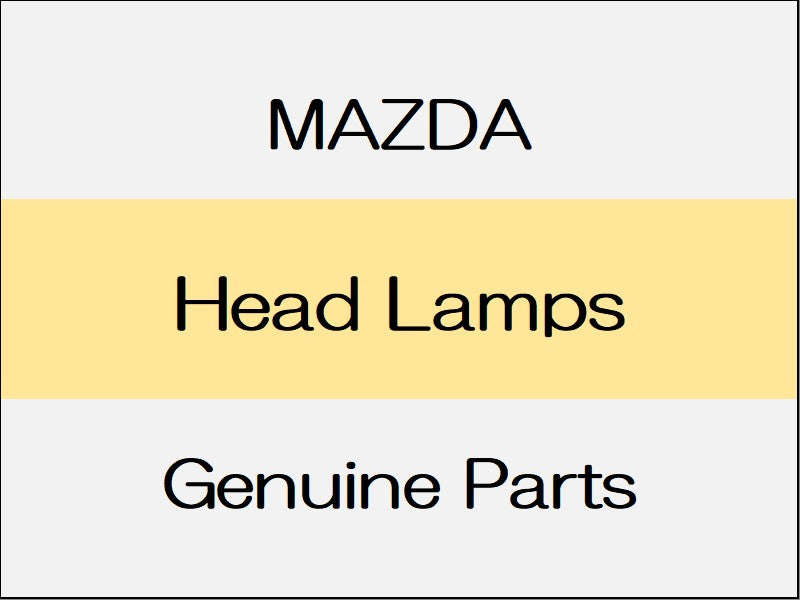[NEW] JDM MAZDA DEMIO DJ Head Lamps / Halogen Headlamp