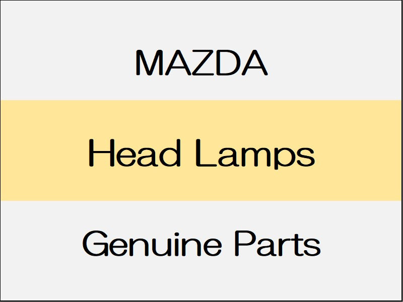 [NEW] JDM MAZDA DEMIO DJ Head Lamps / Halogen Headlamp