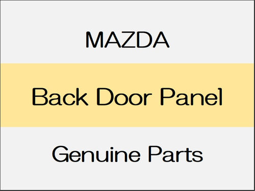 [NEW] JDM MAZDA DEMIO DJ Back Door Panel