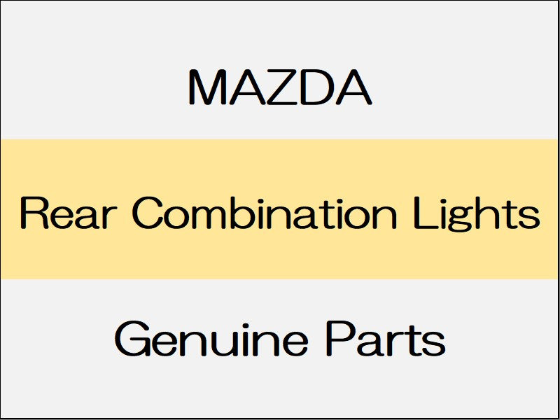 [NEW] JDM MAZDA DEMIO DJ Rear Combination Lights