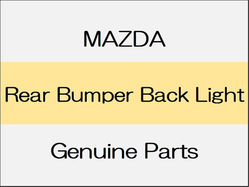 [NEW] JDM MAZDA DEMIO DJ Rear Bumper Back Light / 4WD Right Only