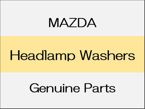 [NEW] JDM MAZDA CX-30 DM Headlamp Washers / 4WD