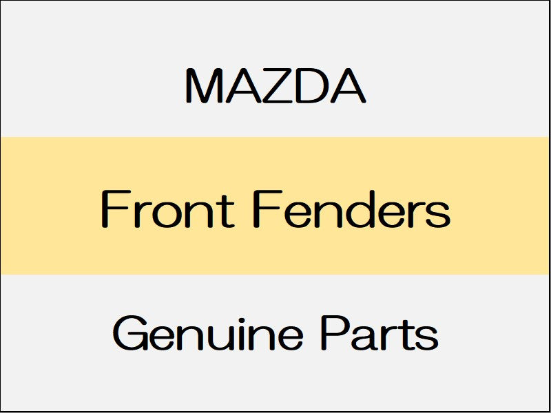 [NEW] JDM MAZDA CX-30 DM Front Fenders