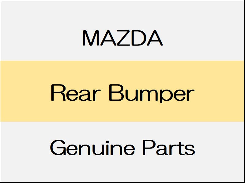 [NEW] JDM MAZDA CX-30 DM Rear Bumper