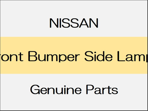 [NEW] JDM NISSAN FAIRLADY Z Z34 Front Bumper Side Lamps / from Jul 2012
