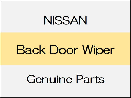 [NEW] JDM NISSAN FAIRLADY Z Z34 Back Door Wiper