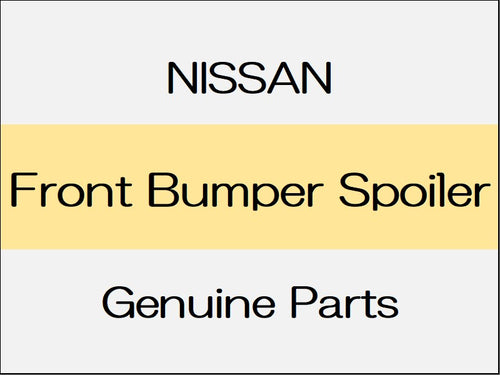 [NEW] JDM NISSAN ELGRAND E52 Front Bumper Spoiler / Urban Chrome