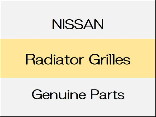 [NEW] JDM NISSAN ELGRAND E52 Radiator Grilles / Rider Series to Jan 2014