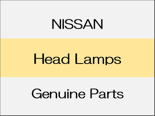 [NEW] JDM NISSAN ELGRAND E52 Head Lamps / HID Headlamps Without Afs