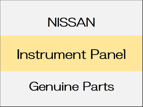 [NEW] JDM NISSAN ELGRAND E52 Instrument Panel