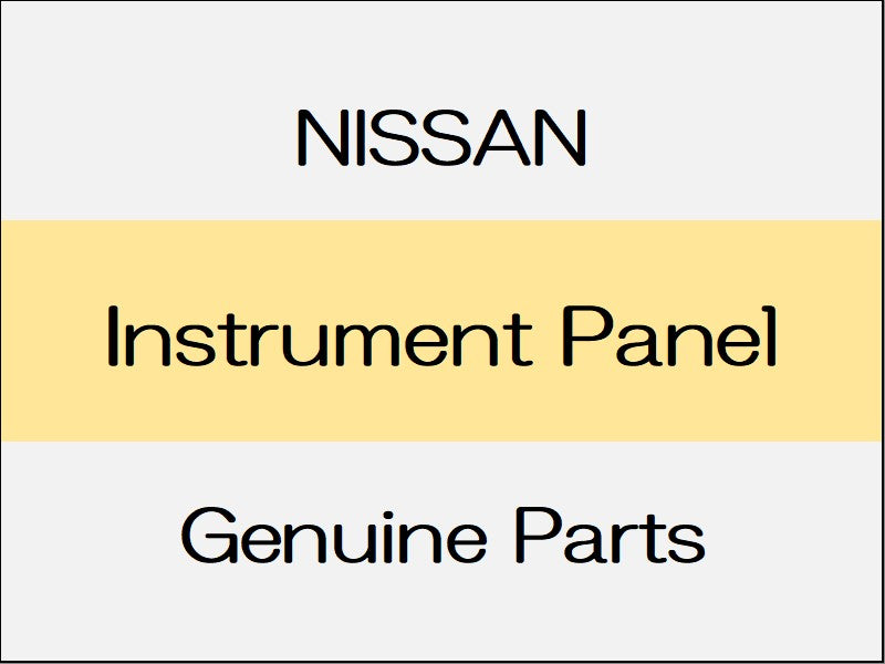 [NEW] JDM NISSAN ELGRAND E52 Instrument Panel