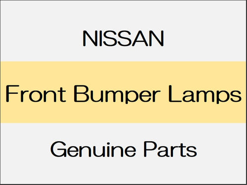 [NEW] JDM NISSAN X-TRAIL T32 Front Bumper Lamps / from Jun 2017 Front Marker LED Only 