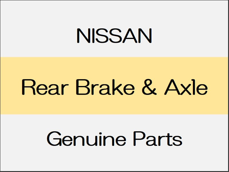 [NEW] JDM NISSAN X-TRAIL T32 Rear Brake & Axle / 4WD with ProPilot