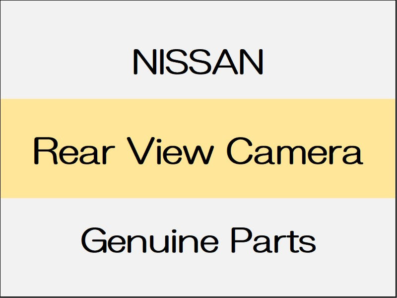[NEW] JDM NISSAN SKYLINE V37 Rear View Camera