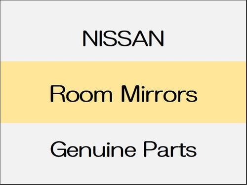 [NEW] JDM NISSAN NOTE E12 Room Mirrors / Without Smart Rear View Mirror