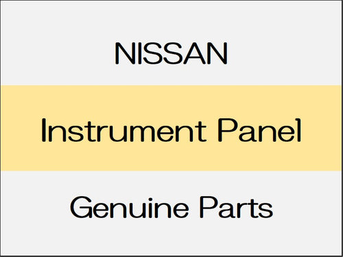 [NEW] JDM NISSAN NOTE E12 Instrument Panel