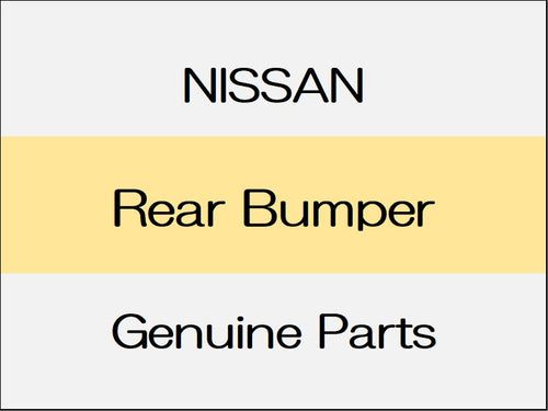 [NEW] JDM NISSAN NOTE E12 Rear Bumper / to Nov 2016