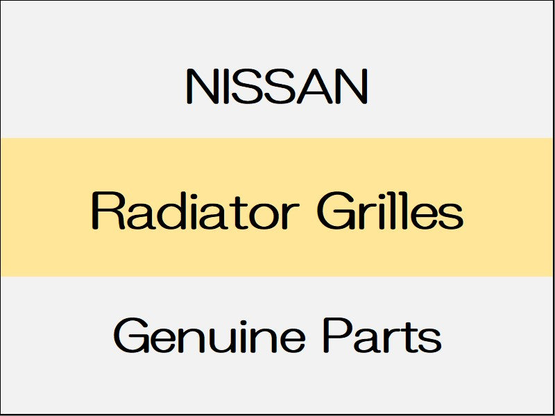 [NEW] JDM NISSAN MARCH K13 Radiator Grilles / Retro Series