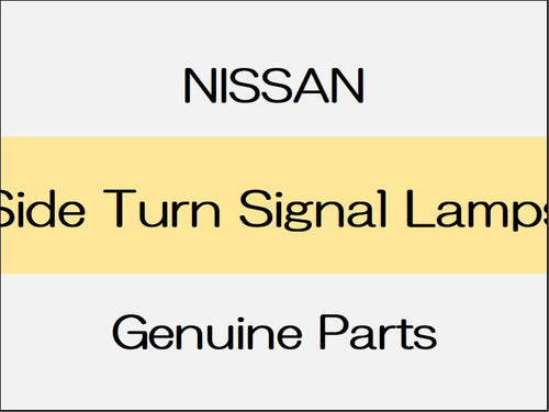 [NEW] JDM NISSAN MARCH K13 Side Turn Signal Lamps