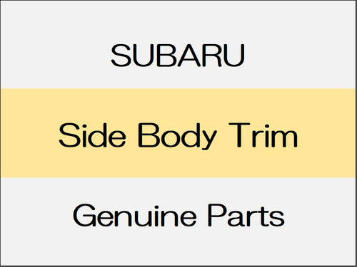 [NEW] JDM SUBARU WRX S4 VA Side Body Trim