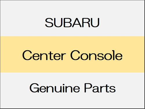 [NEW] JDM SUBARU WRX S4 VA Center Console / 2.0GT