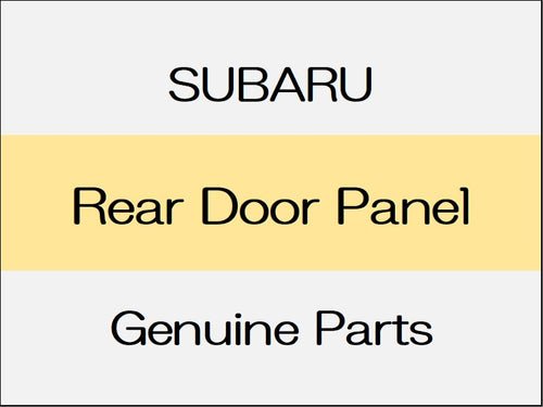 [NEW] JDM SUBARU WRX S4 VA Rear Door Panel