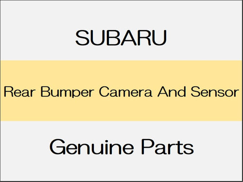 [NEW] JDM SUBARU WRX S4 VA Rear Bumper Camera And Sensor