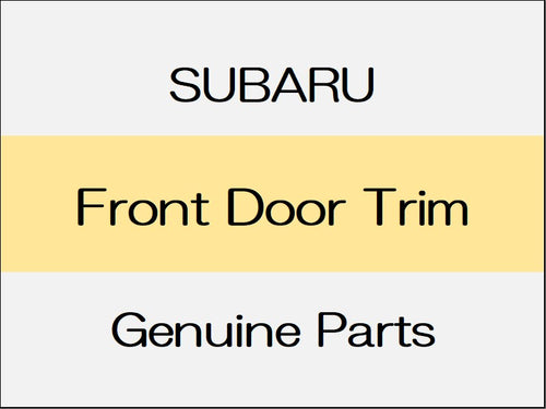 [NEW] JDM SUBARU WRX STI VA Front Door Trim