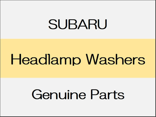 [NEW] JDM SUBARU LEVORG VM Headlamp Washers