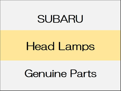 [NEW] JDM SUBARU LEVORG VM Head Lamps
