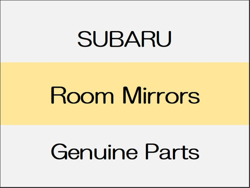 [NEW] JDM SUBARU LEVORG VM Room Mirrors / Without Rearview Camera with High Beam Assist