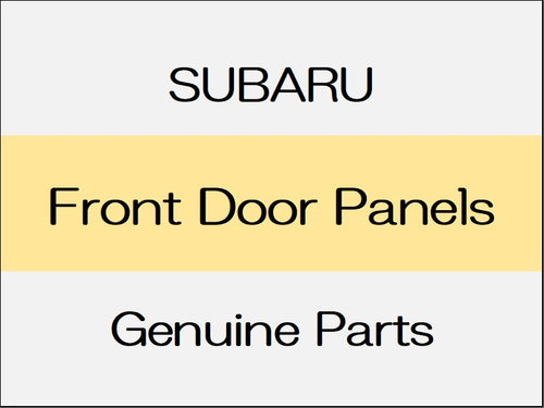 [NEW] JDM SUBARU LEVORG VM Front Door Panels
