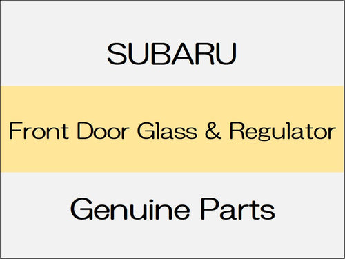 [NEW] JDM SUBARU LEVORG VM Front Door Glass & Regulator