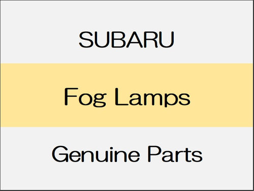 [NEW] JDM SUBARU FORESTER SK  Fog Lamps / X-Break, Premium