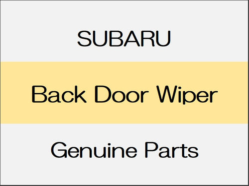 [NEW] JDM SUBARU FORESTER SK  Back Door Wiper