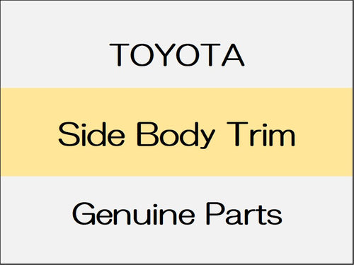 [NEW] JDM TOYOTA ALPHARD H3# Side Body Trim / Without Quarter Sunshade