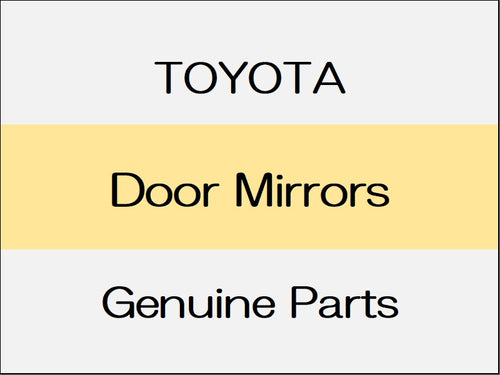 [NEW] JDM TOYOTA ALPHARD H3# Door Mirrors