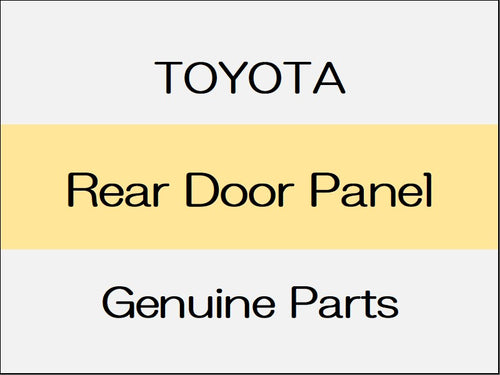 [NEW] JDM TOYOTA ALPHARD H3# Rear Door Panel