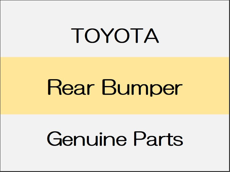 [NEW] JDM TOYOTA SUPRA B22 42 82 Rear Bumper