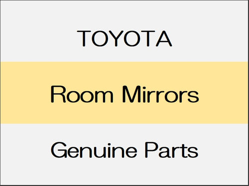 [NEW] JDM TOYOTA RAV4 MXAA5# Room Mirrors / Without Digital Inner Mirror, Without Automatic Glareproofing