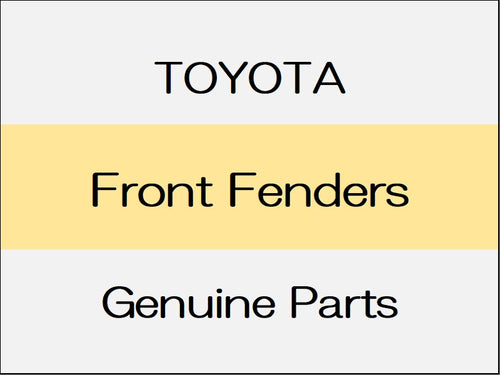 [NEW] JDM TOYOTA C-HR X10¥50 Front Fenders