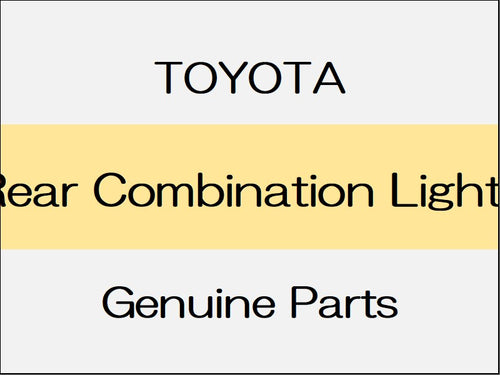 [NEW] JDM TOYOTA C-HR X10¥50 Rear Combination Lights / LED Type from Oct 2019