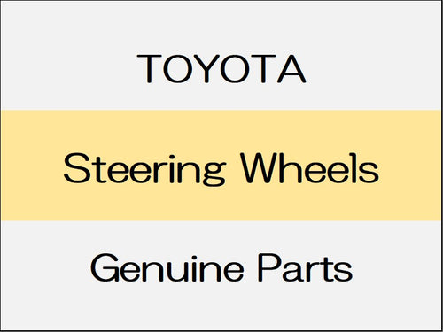 [NEW] JDM TOYOTA C-HR X10¥50 Steering Wheels / Standard Type